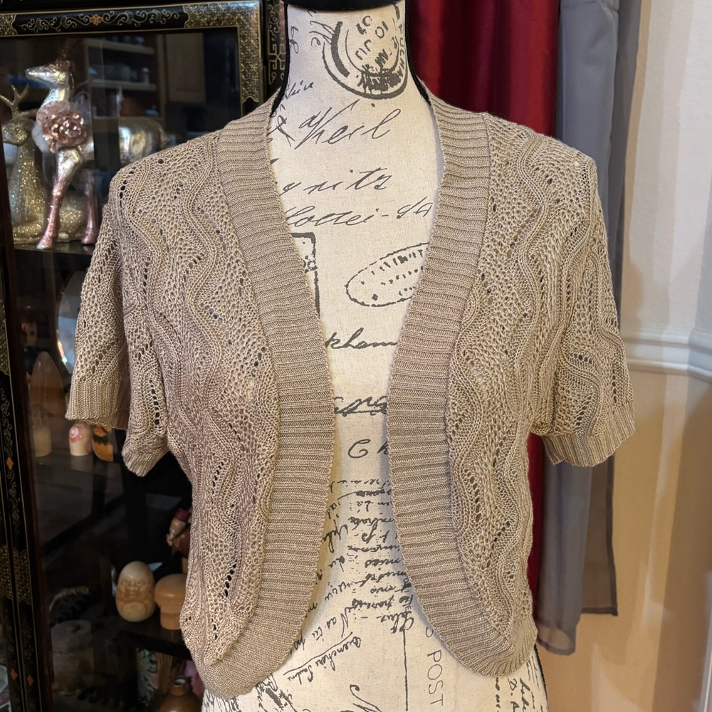 Y2K Sweet Kizz Bolero Cardigan
